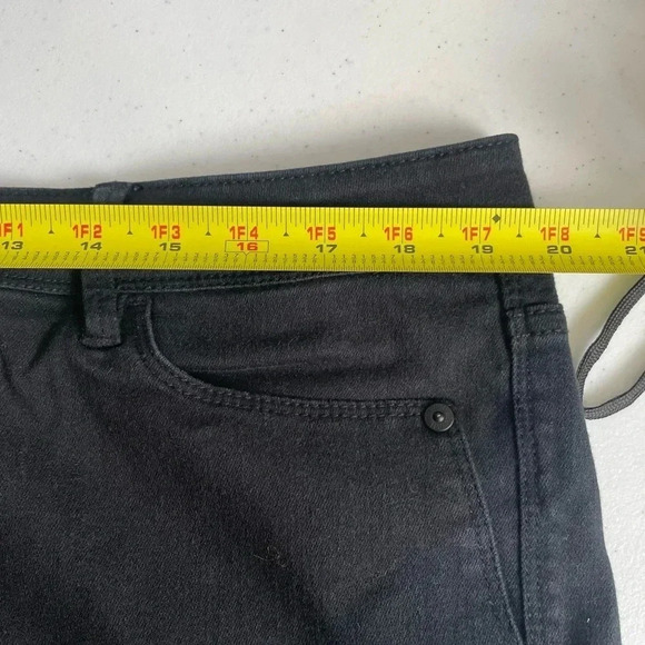 J. Jill Authentic Fit Slim Leg Jean Cropped Black Denim EUC Plus Size 18 0058 - Picture 10 of 10